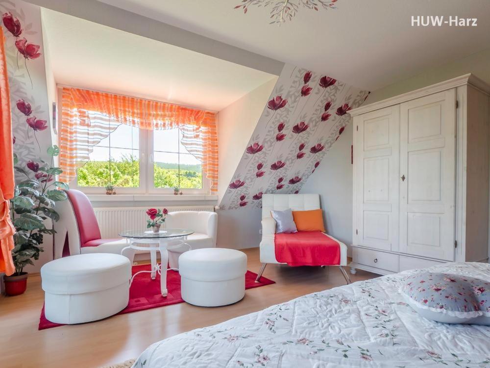Idyllisches Ferienhaus Bei Wernigerode Benzingerode Exteriör bild
